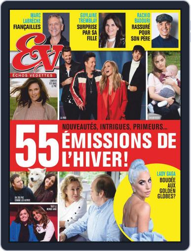 Échos Vedettes January 18th, 2019 Digital Back Issue Cover
