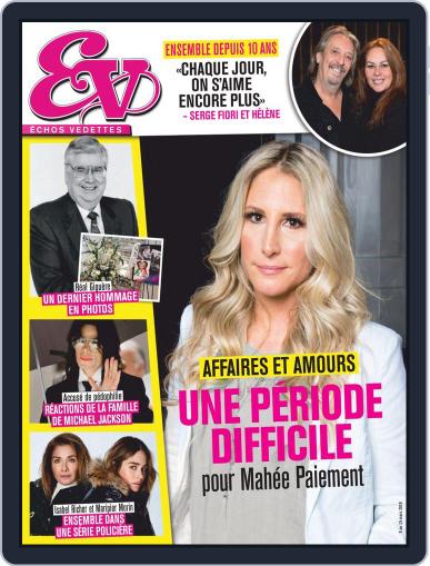 Échos Vedettes March 15th, 2019 Digital Back Issue Cover