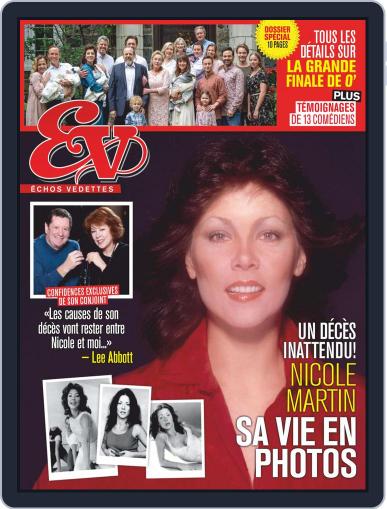 Échos Vedettes March 29th, 2019 Digital Back Issue Cover