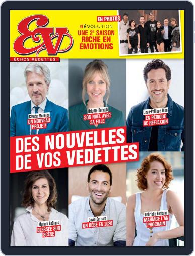 Échos Vedettes December 13th, 2019 Digital Back Issue Cover