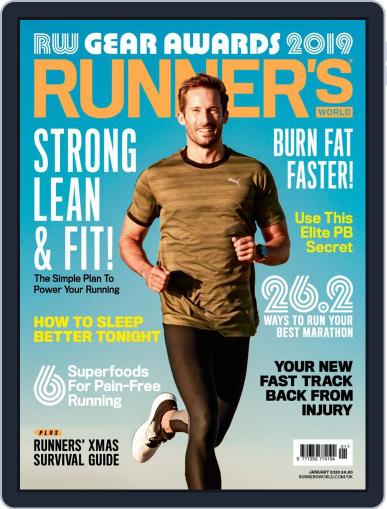 Runner's World UK January 1st, 2020 Digital Back Issue Cover