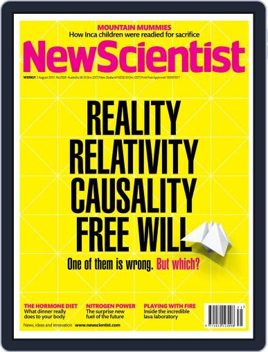 New Scientist Australian Edition August 2nd, 2013 Digital Back Issue Cover