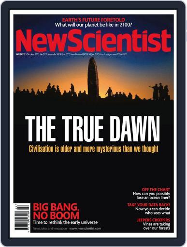 New Scientist Australian Edition October 4th, 2013 Digital Back Issue Cover