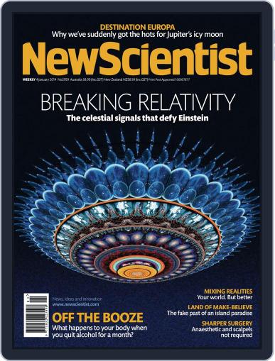New Scientist Australian Edition January 3rd, 2014 Digital Back Issue Cover