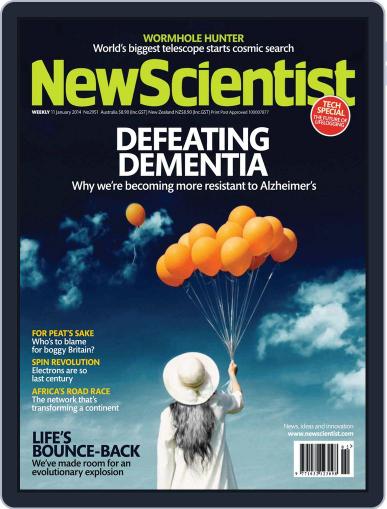New Scientist Australian Edition January 10th, 2014 Digital Back Issue Cover