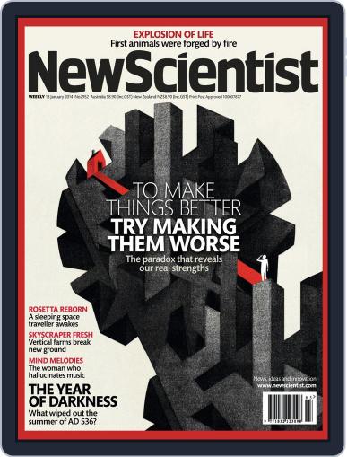 New Scientist Australian Edition January 17th, 2014 Digital Back Issue Cover