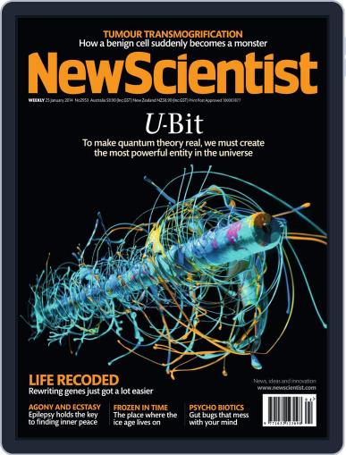 New Scientist Australian Edition January 24th, 2014 Digital Back Issue Cover