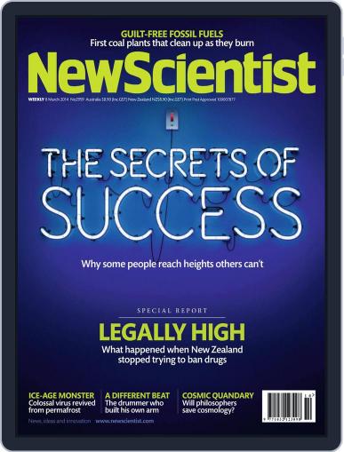 New Scientist Australian Edition March 7th, 2014 Digital Back Issue Cover