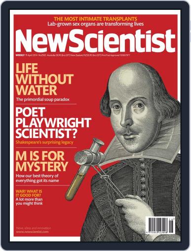 New Scientist Australian Edition April 18th, 2014 Digital Back Issue Cover