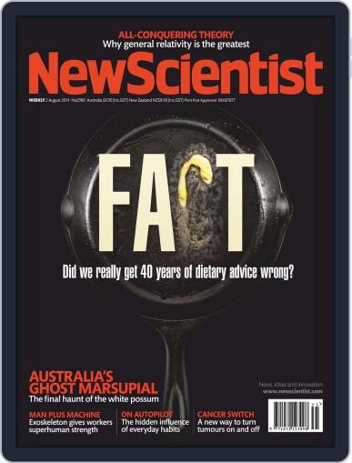 New Scientist Australian Edition August 1st, 2014 Digital Back Issue Cover