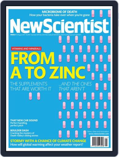 New Scientist Australian Edition August 29th, 2014 Digital Back Issue Cover