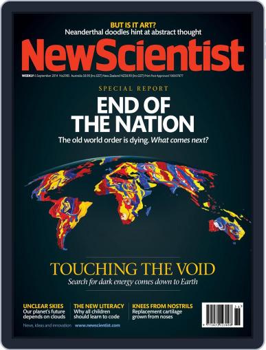 New Scientist Australian Edition September 5th, 2014 Digital Back Issue Cover