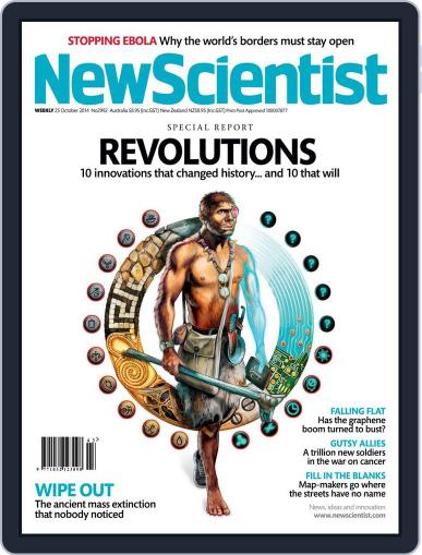 New Scientist Australian Edition October 24th, 2014 Digital Back Issue Cover