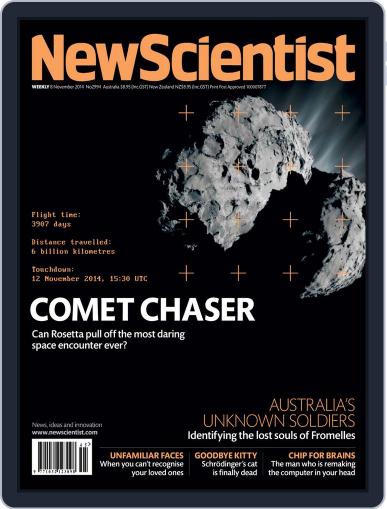 New Scientist Australian Edition November 7th, 2014 Digital Back Issue Cover