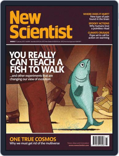 New Scientist Australian Edition January 16th, 2015 Digital Back Issue Cover