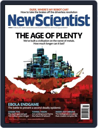 New Scientist Australian Edition February 13th, 2015 Digital Back Issue Cover