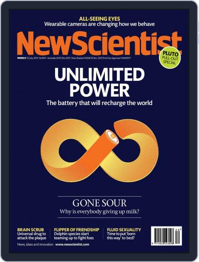 New Scientist Australian Edition July 24th, 2015 Digital Back Issue Cover