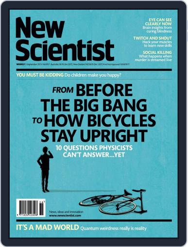 New Scientist Australian Edition September 4th, 2015 Digital Back Issue Cover