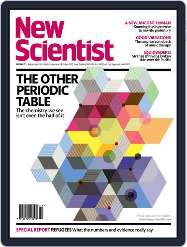 New Scientist Australian Edition September 11th, 2015 Digital Back Issue Cover