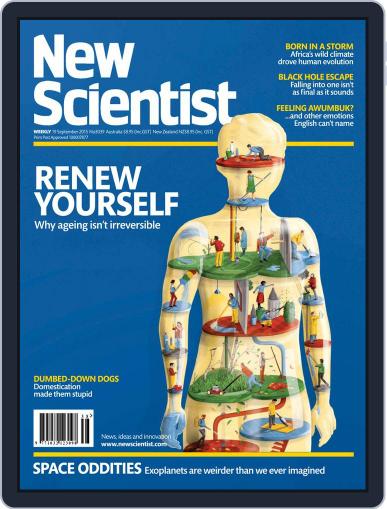 New Scientist Australian Edition September 18th, 2015 Digital Back Issue Cover