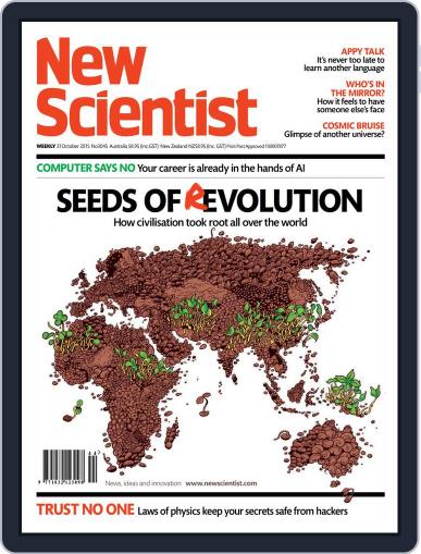 New Scientist Australian Edition October 30th, 2015 Digital Back Issue Cover