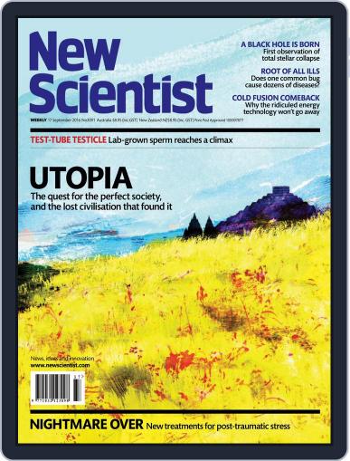 New Scientist Australian Edition September 17th, 2016 Digital Back Issue Cover