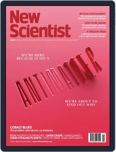 New Scientist Australian Edition February 29th, 2020 Digital Back Issue Cover