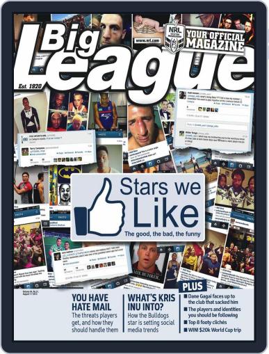 Big League Weekly Edition July 31st, 2013 Digital Back Issue Cover