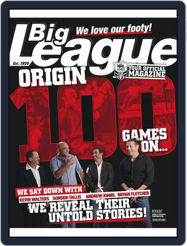 Big League Weekly Edition May 21st, 2014 Digital Back Issue Cover