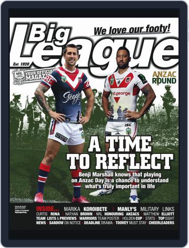 Big League Weekly Edition April 22nd, 2015 Digital Back Issue Cover