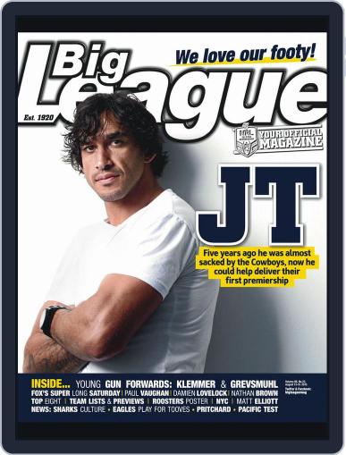 Big League Weekly Edition August 13th, 2015 Digital Back Issue Cover