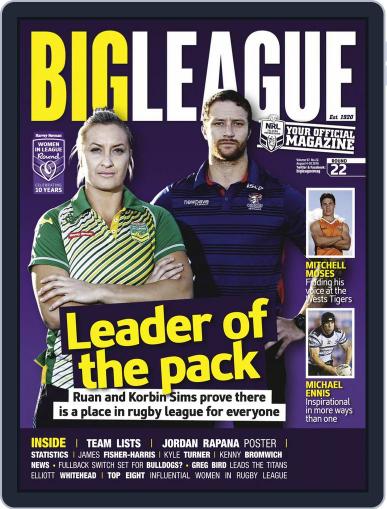 Big League Weekly Edition August 3rd, 2016 Digital Back Issue Cover