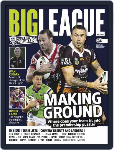 Big League Weekly Edition August 17th, 2017 Digital Back Issue Cover