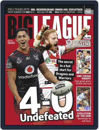 Big League Weekly Edition April 5th, 2018 Digital Back Issue Cover