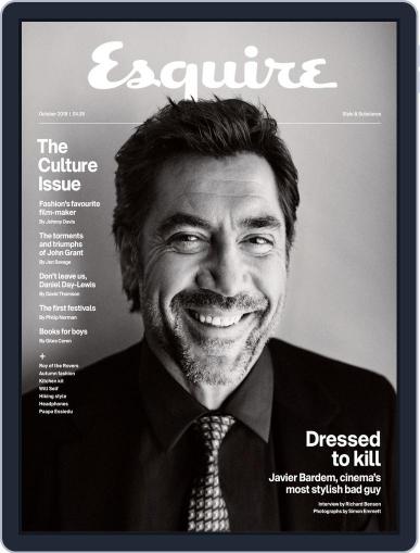 Esquire UK October 1st, 2018 Digital Back Issue Cover