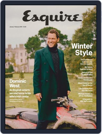 Esquire UK January 1st, 2019 Digital Back Issue Cover