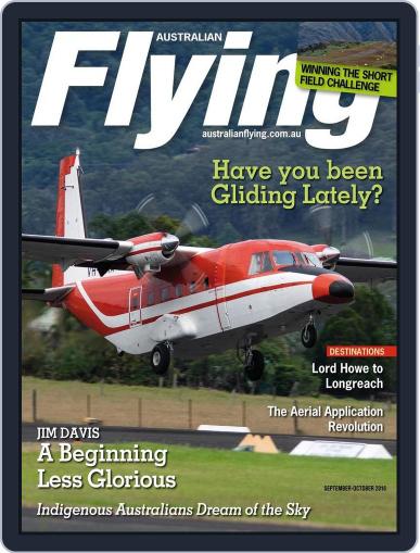 Australian Flying August 7th, 2016 Digital Back Issue Cover