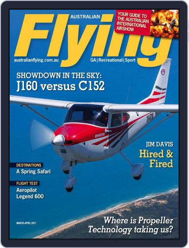Australian Flying March 1st, 2017 Digital Back Issue Cover