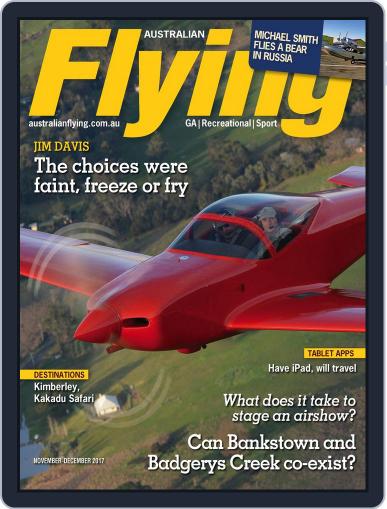 Australian Flying (Digital) November 1st, 2017 Issue Cover