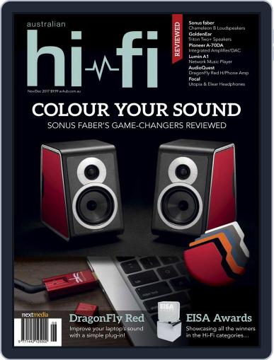Australian HiFi November 1st, 2017 Digital Back Issue Cover
