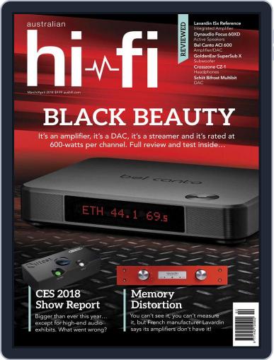 Australian HiFi March 1st, 2018 Digital Back Issue Cover