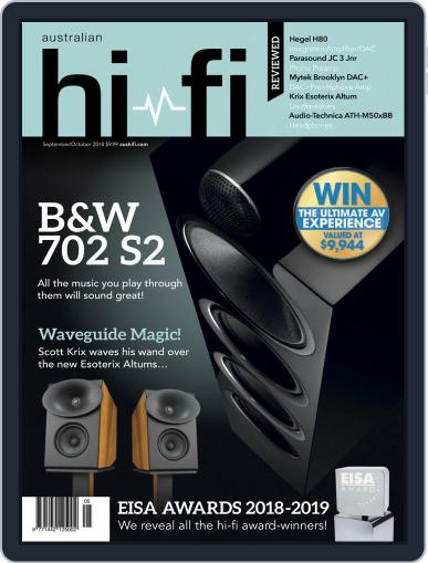 Australian HiFi September 1st, 2018 Digital Back Issue Cover