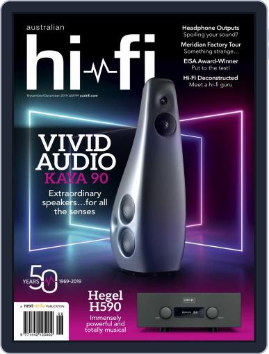Australian HiFi November 1st, 2019 Digital Back Issue Cover