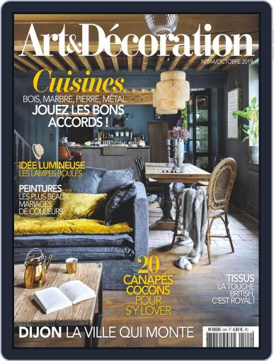 Art & Décoration October 1st, 2019 Digital Back Issue Cover