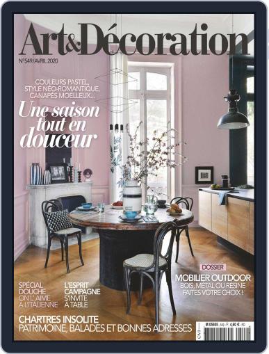 Art & Décoration April 1st, 2020 Digital Back Issue Cover