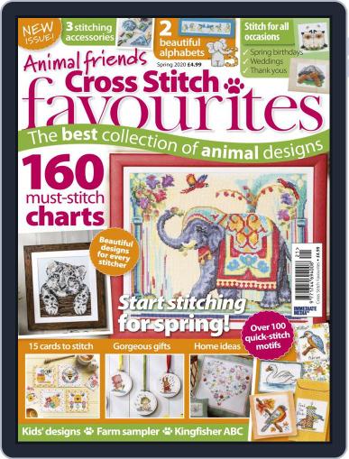 Cross Stitch Favourites February 13th, 2020 Digital Back Issue Cover