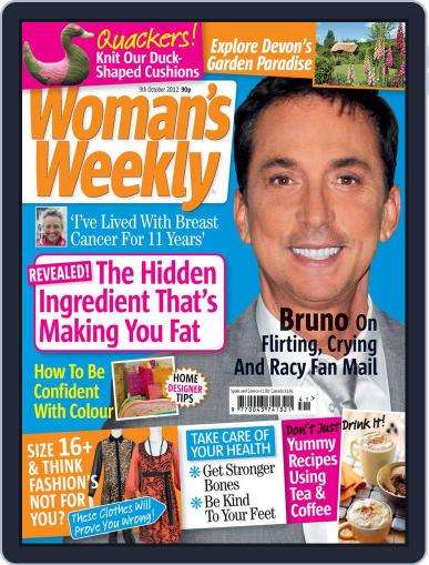 Woman's Weekly October 2nd, 2012 Digital Back Issue Cover