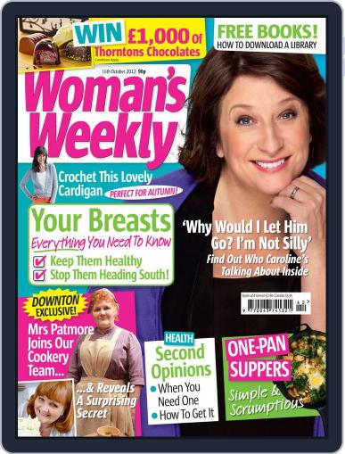 Woman's Weekly October 10th, 2012 Digital Back Issue Cover