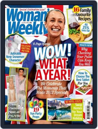 Woman's Weekly December 26th, 2012 Digital Back Issue Cover