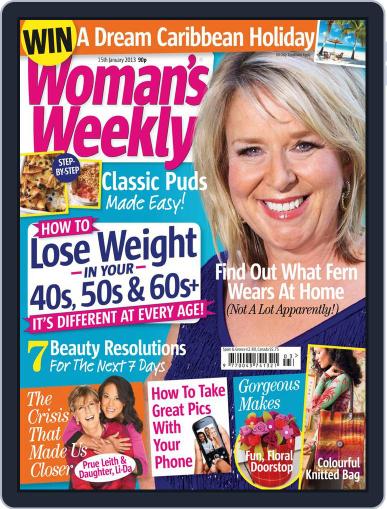 Woman's Weekly January 8th, 2013 Digital Back Issue Cover